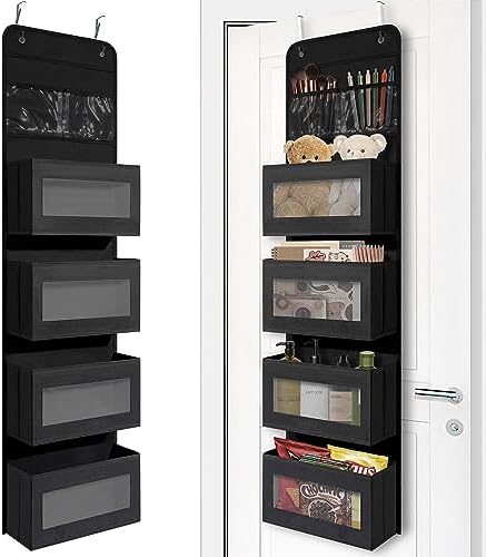 Giraffe Creation Black Over Door Organizer by Giraffe+Creation