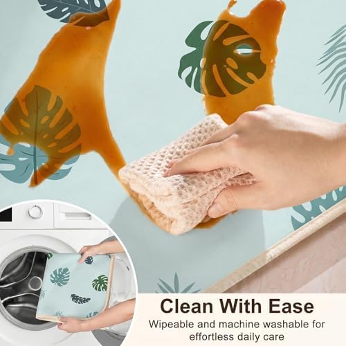 Basumee Splat Mat for Under High Chair, Waterproof & Mess-Proof Floor Mat - Image 3