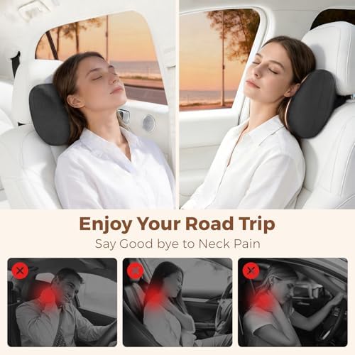 BEBAS Car Headrest Pillow with Adjustable Strap - Image 5