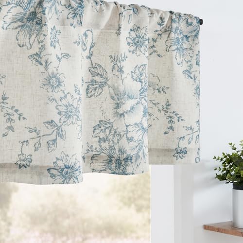 jinchan Linen Kitchen Valance by JINCHAN