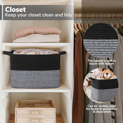 Goodpick Woven Storage Basket for Shelves - Image 5
