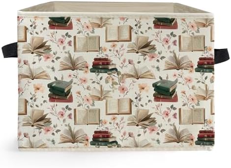 Book Lover Gifts Storage Box Bins, Decor by Unknown