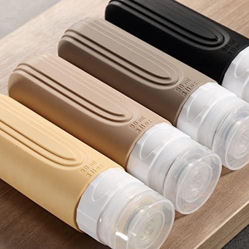 Mrsdry Travel Bottles for Toiletries, Tsa Approved 3oz Travel Size Containers - Image 5