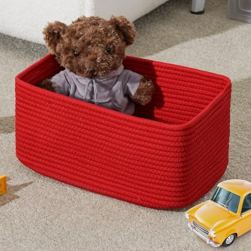 3 Pack Storage Baskets for Organizing, 13.7×9.5×6.3" - Image 5