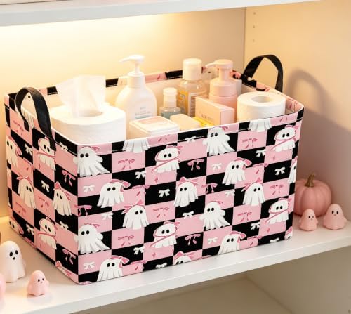 Rectangle Storage Basket with Handles, Collapsible Storage Bin, Gift Basket - Image 3