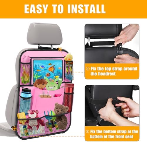 Backseat Car Organizer w/ 10 Storage Pockets - Image 6