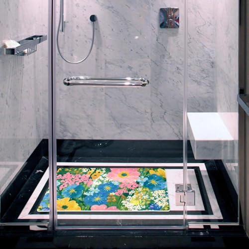 Non Slip Bathtub and Shower Mat 26.8x15.1 inch, Bath Mat - Image 5