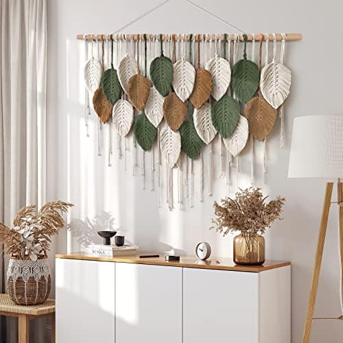 Large Macrame Wall Hanging Boho Woven Tapestry Chic Home Decor Wall Art - Image 5
