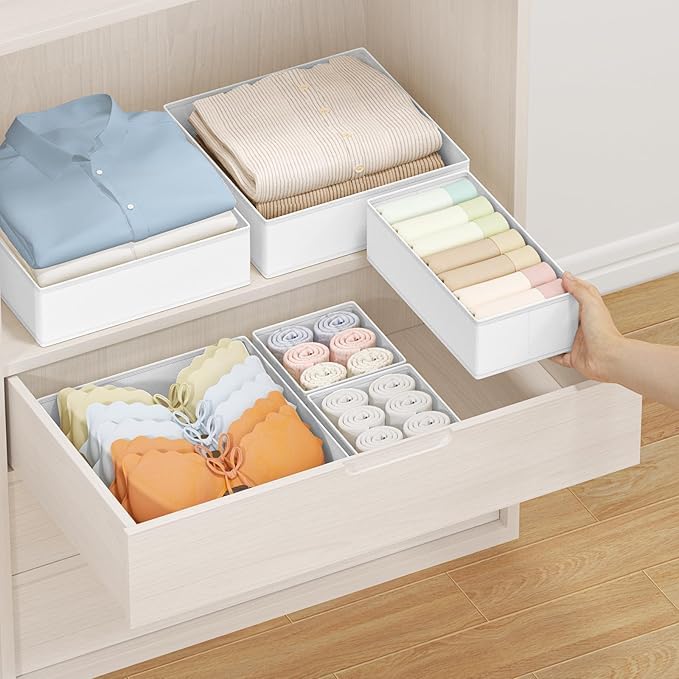 DIMJ Drawer Organizer Clothes 20 Pack - Image 3
