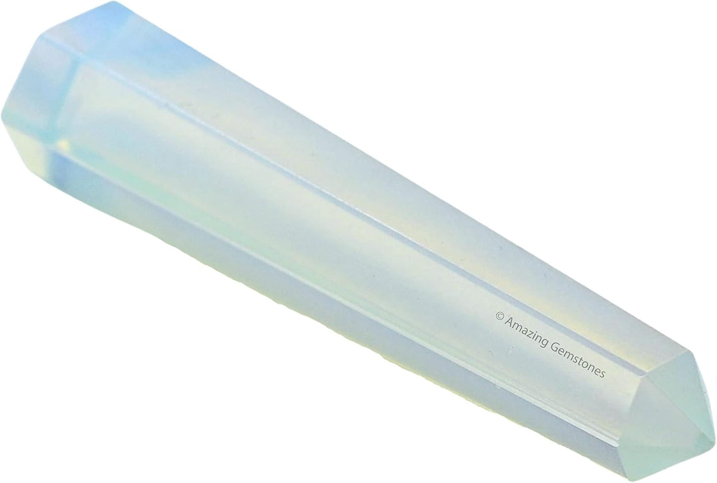 Amazing Gemstone Opalite Crystal Towers ~ Natural Healing Crystal Point Obelisk for Reiki Healing and Crystal Grid (2" to 3" INCH)