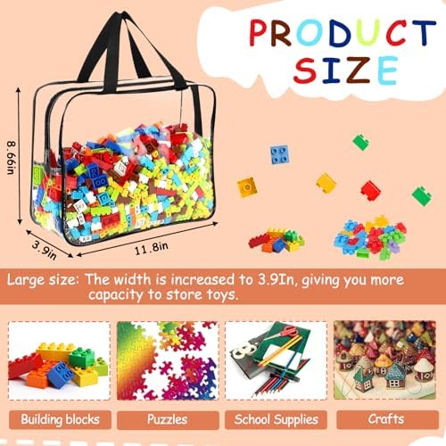 6 Packs Large Toy Storage Bags - Image 2