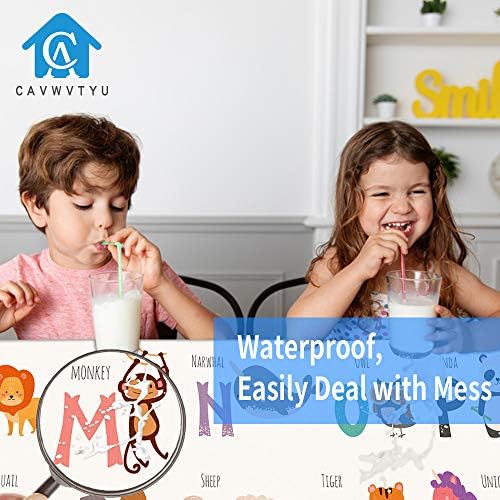 High Chair Splat Mat 51 Inch Waterproof Floor Protector - Image 5