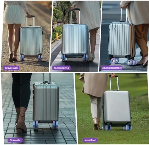8Pcs Luggage Wheel Covers, Travel Accessories - Image 5