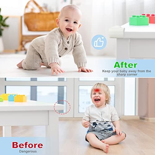 8 Pack Soft Corner Protector Baby Proofing Edge and Corner Guards - Image 6