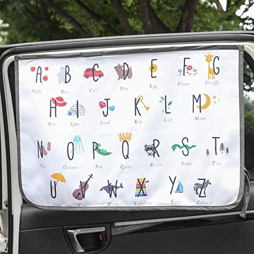 Magnetic Car Sun Shade Curtain for Side Window – Sun Blocker and UV Protector by Unknown