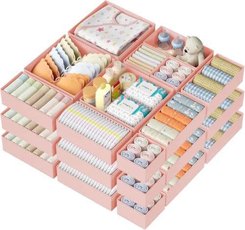 DIMJ Drawer Organizer Clothes 28 Pack by DiMJ
