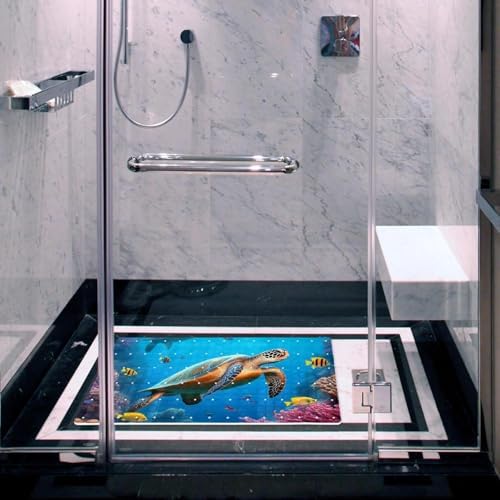 Non Slip Shower Mat Bathtub Mat 15.1x26.8 Inch, Quick Dry Bath Mat - Image 6