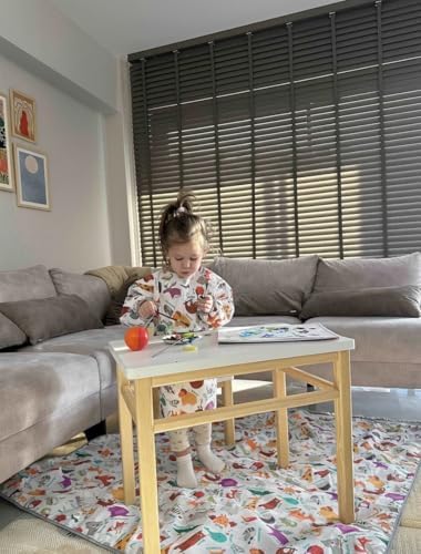 Waterproof High Chair Splat Mat – Machine Washable Floor & Table Protector - Image 2