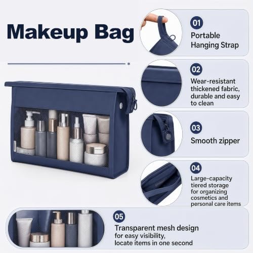 8/9 Set Packing Cubes for Travel, Suitcase Organizer Bags for Luggage - Image 3