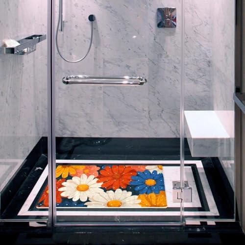 Non Slip Bathtub and Shower Mat 26.8x15.1 inch, Bath Mat - Image 6