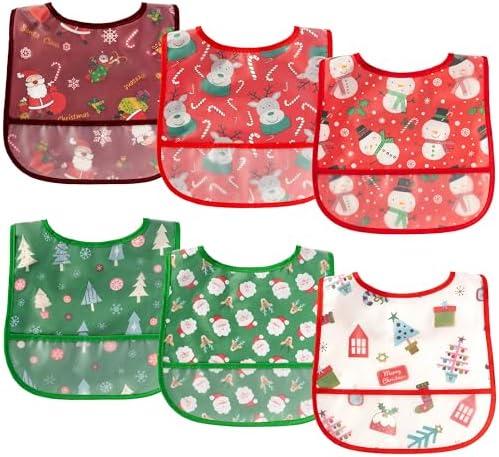Christmas Baby Feeding Bib by 2ooya