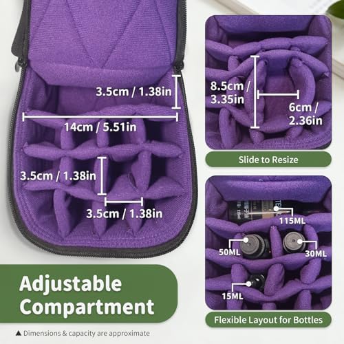 Weljoy Essential Oil Case 13 Bottle Organizer - Image 3