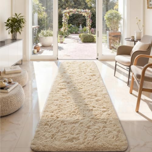 Ophanie 2x8 Runner Rug for Hallway, Upgrade Non-Slip Fluffy Soft Bedside Rugs - Image 3