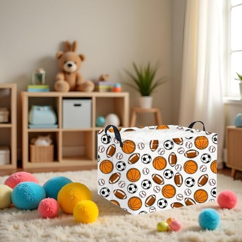 Rectangular Easter Basket Baby Girl Basket Fabric Storage Bin Organizer Box - Image 3
