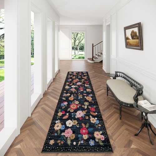 Washable Kitchen Rug Hallway Runner: 2x10 Runner Rug Non Slip Carpet Runner - Image 3