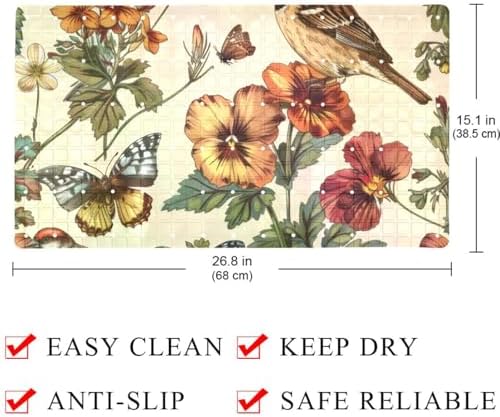 Baby Bath Mat Non Slip 26.8"x15.1" Bathtub Mat - Image 2