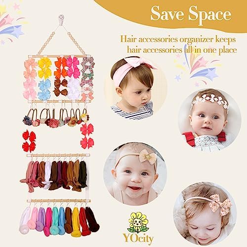 YOcity Headband Holder for Girls Hair Accessories Display - Image 5