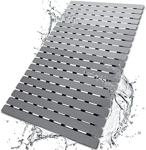 BEMISO Shower Mat Non Slip Bathtub Mat 27.5 x 15.7 Inch Bath Mat by BEMISO