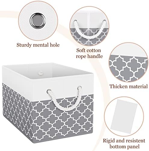 Fab totes Storage Bins Foldable Storage Baskets - Image 3