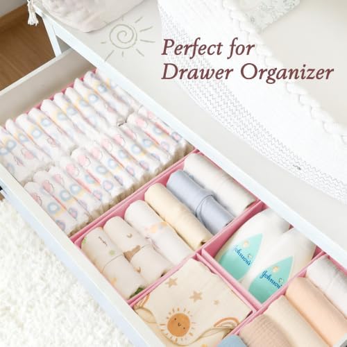 Criusia Drawer Organizer 18-Piece Set, Dresser Organizer - Image 5