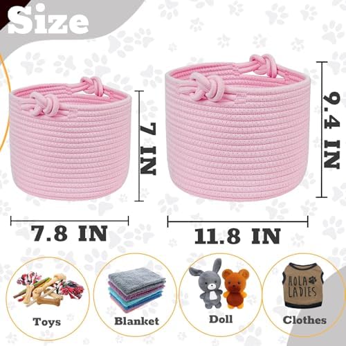 Personalized Dog Toy Storage Basket - Image 2
