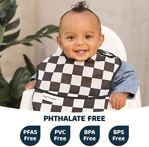 Tiny Twinkle Mess-Proof Baby Bibs - Image 2