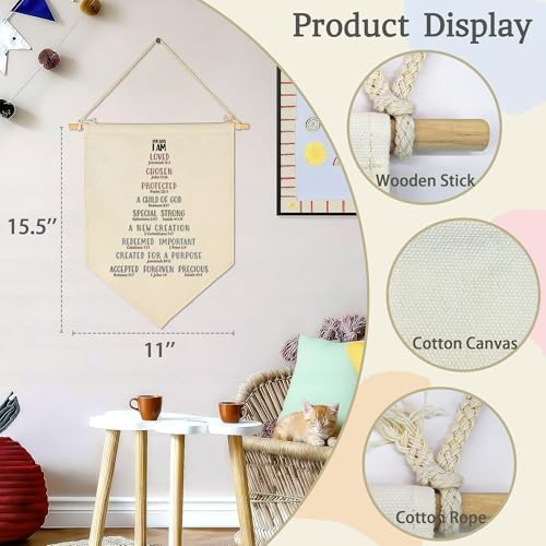 Nursery Wall Decor-Inspirational Pennant Flag Gift - Image 5