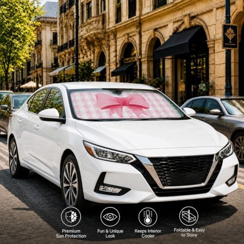 Car Windshield Sun Shade, Universal Fit Compact Sedan SUV - Image 6