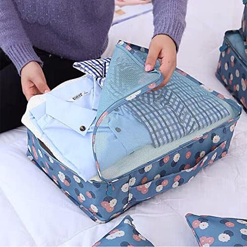 7 Set Packing Cubes Travel Luggage Packing Organizers - Image 4