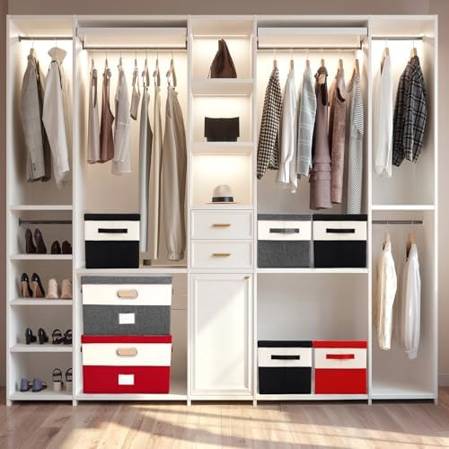 Large Linen Fabric Foldable Storage Bins - Image 3