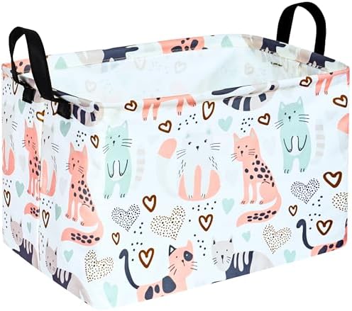 Kid Clothes Storage Basket Gift Shelf Basket Toy Storage Bin, Nursery Basket by KUNRO