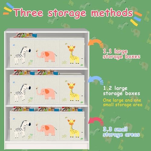 Toy Box Storage for Kids, Extra Large Collapsible Organizer - Image 6
