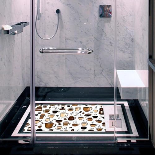 Non Slip Bathtub and Shower Mat 26.8x15.1 inch, Bath Mat - Image 6
