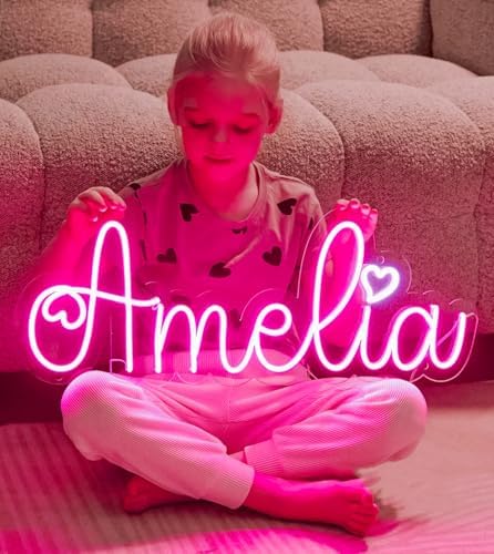 CIONAOR Custom Personalized LED Neon Name Sign by CIONAOR