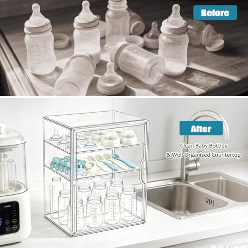 Baby Bottle Storage Organizer for Countertop - Image 5