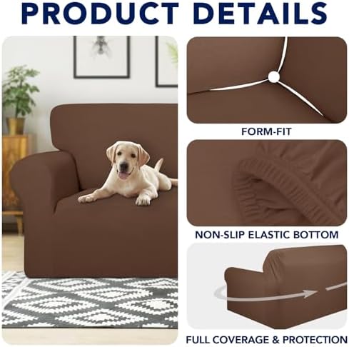 PureFit Waterproof Oversized Couch Cover Slipcovers - Image 4