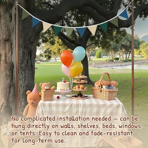 Lacama Boys Toddler Room Playroom Nursery Decor Flags - Image 7