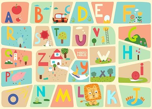 5x7 ABC Alphabet Rug for Preschool Kids – Educational Learning Rug for Toddlers - Image 2