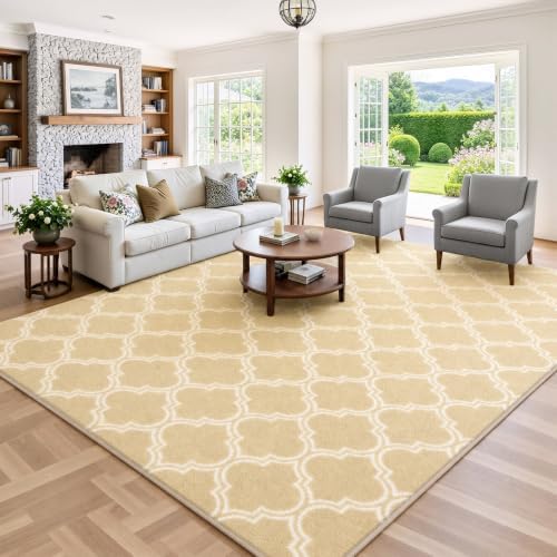 Keeko 4x6 Area Rugs for Living Room, Soft Washable Memory Foam Bedroom Rug by Keeko