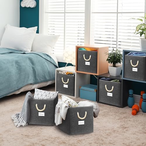 Simple Houseware 11-Inch Cube Storage Bin - Image 7